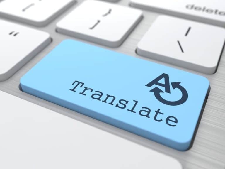 site multilingue traduction texte professionnelle