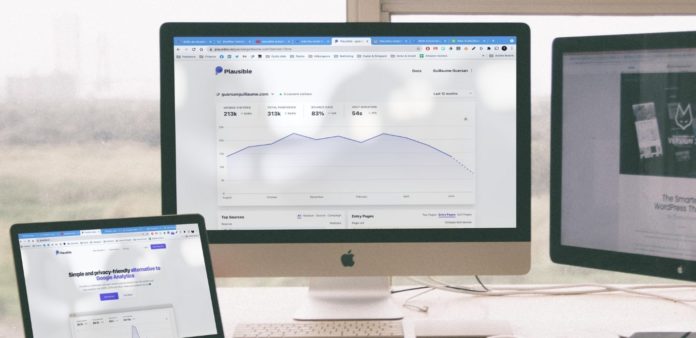 J'ai testé plausible pour suivre le trafic de mon site web