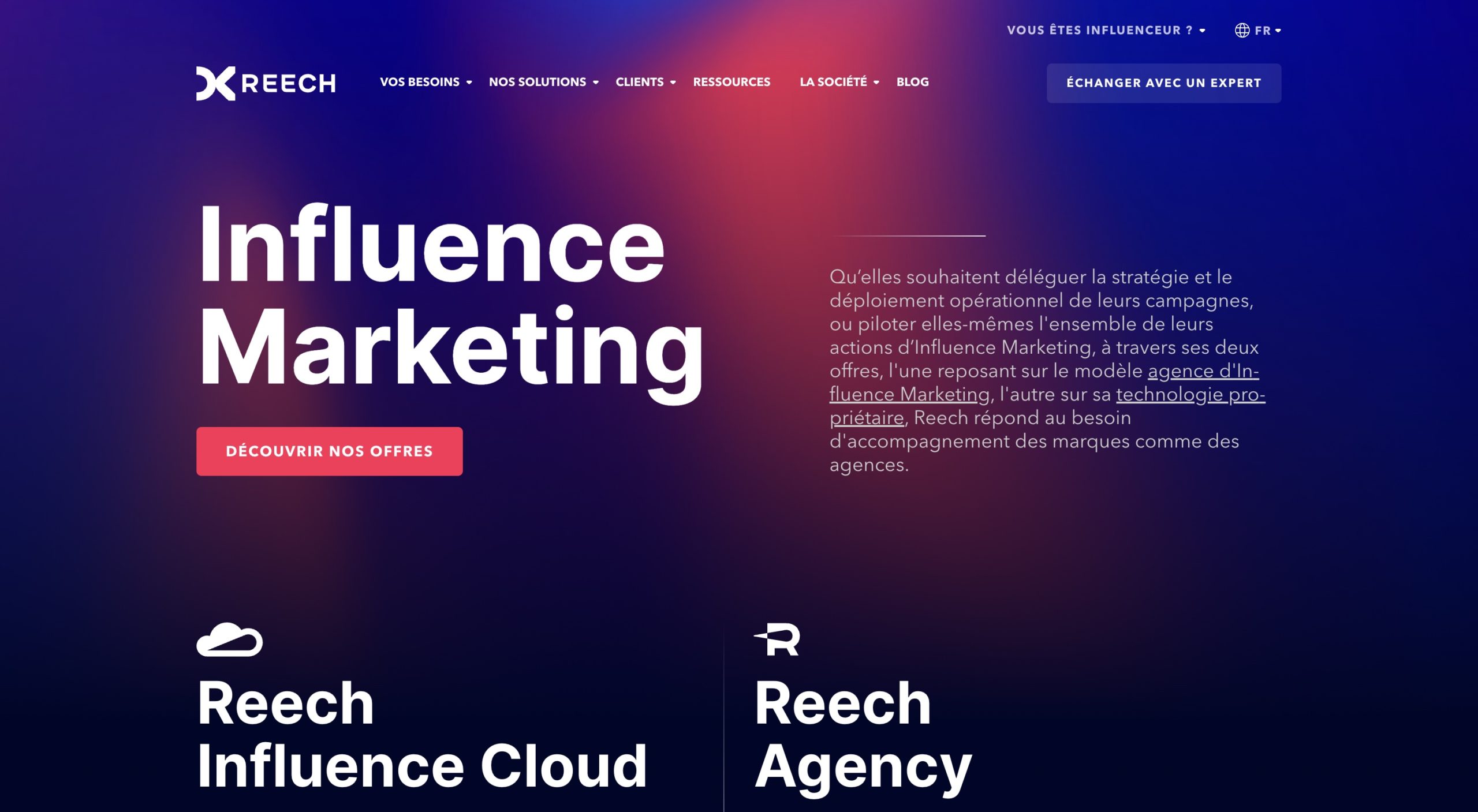 Reech – Expert de l'Influence Marketing