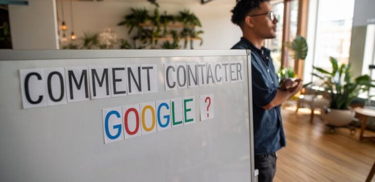 Comment contacter Google ?