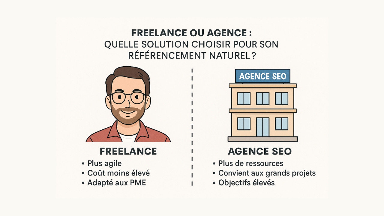Freelance ou agence : quelle solution choisir pour son référencement naturel ?