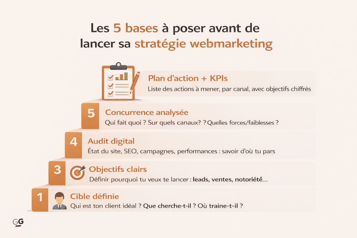 Commence par définir des bases solides