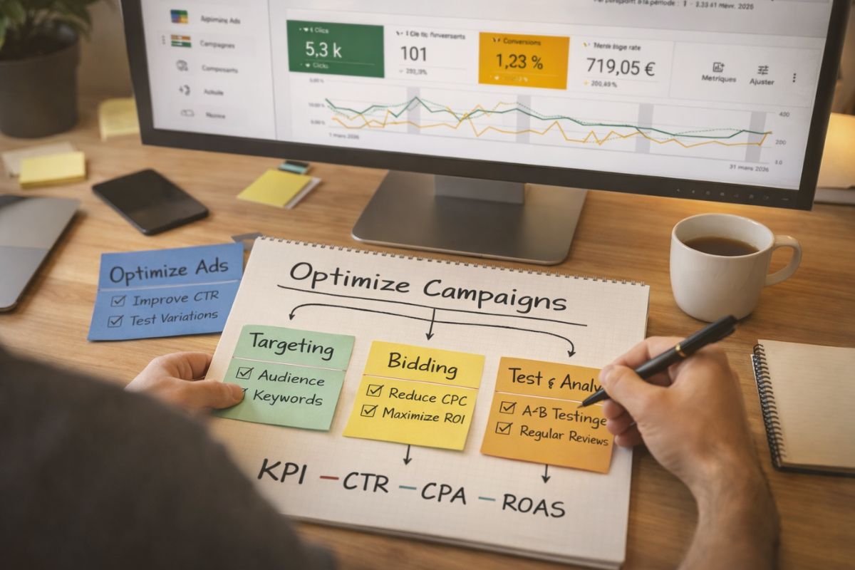 Comment améliorer vos KPI et optimiser vos campagnes Google Ads ?