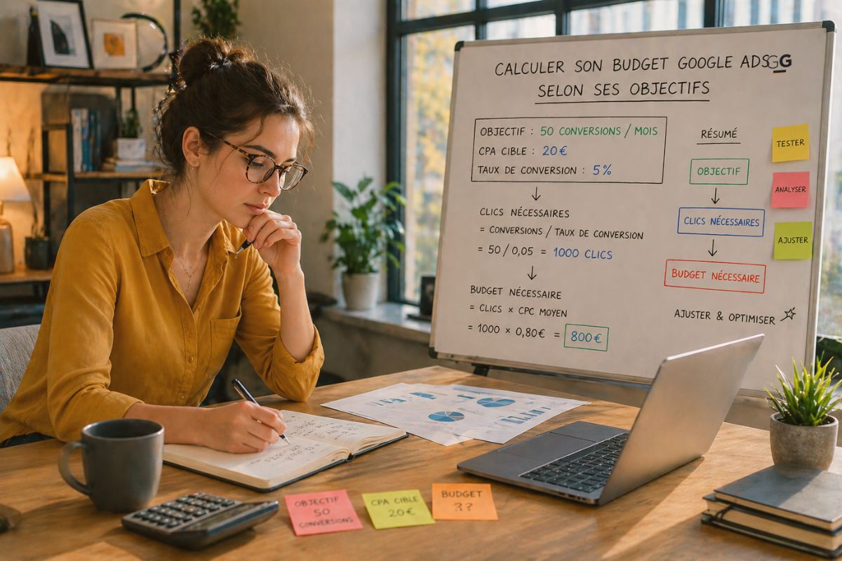 Comment calculer un budget Google Ads selon ses objectifs ?