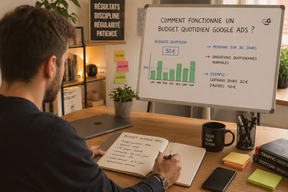 Comment fonctionne réellement un budget quotidien Google Ads ?