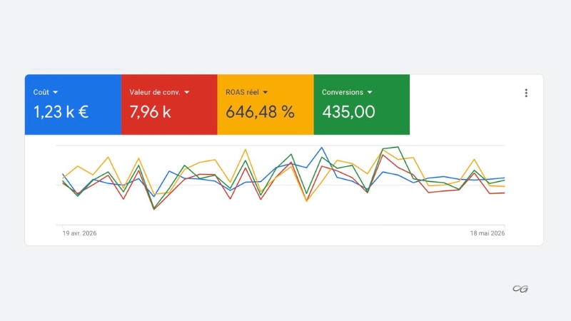 cas client Google Ads Guillaume Guersan