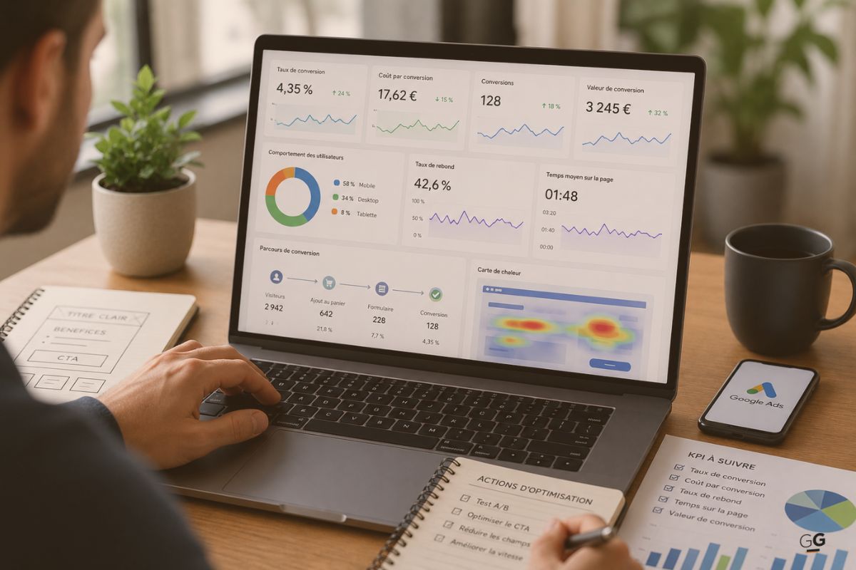 Comment mesurer les performances de sa landing page Google Ads ?