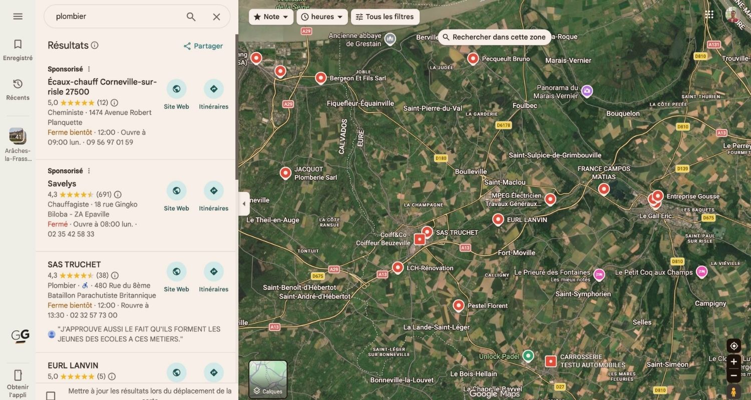 SEO local et la gestion des fiches Google Business Profile