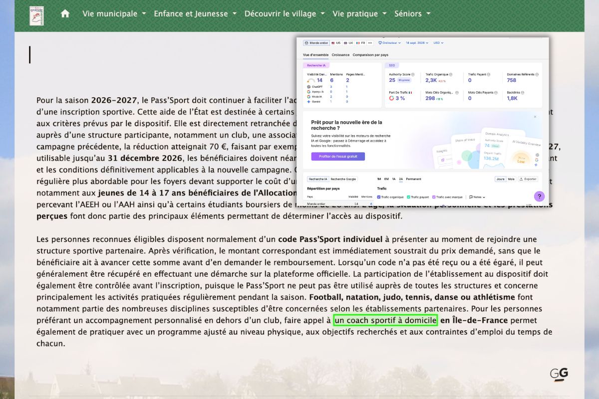J’ai testé Local Authority : des backlinks depuis des sites institutionnels